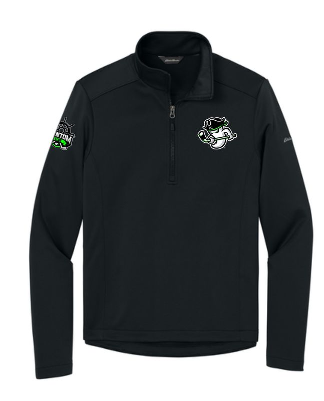 Savannah Ghost Pirates Fantom Club Black 1/2 Zip