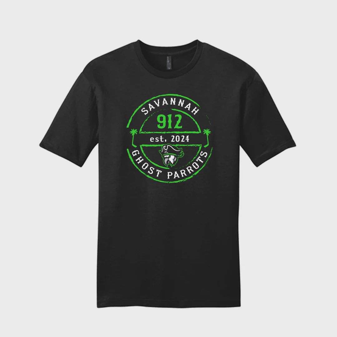 Savannah Ghost Parrots Black Tee