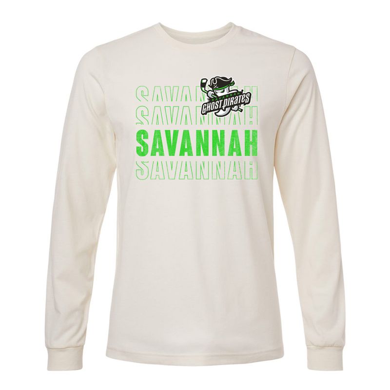 Savannah Ghost Pirates Echo Long Sleeve Tee