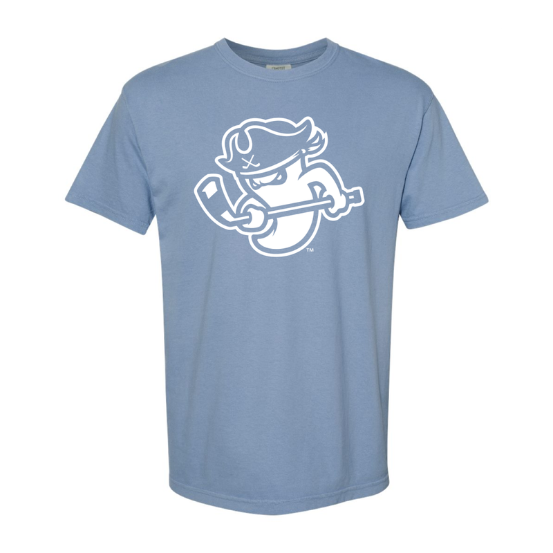 Ghost Pirates Denim Comfort Colors Heavyweight Tee
