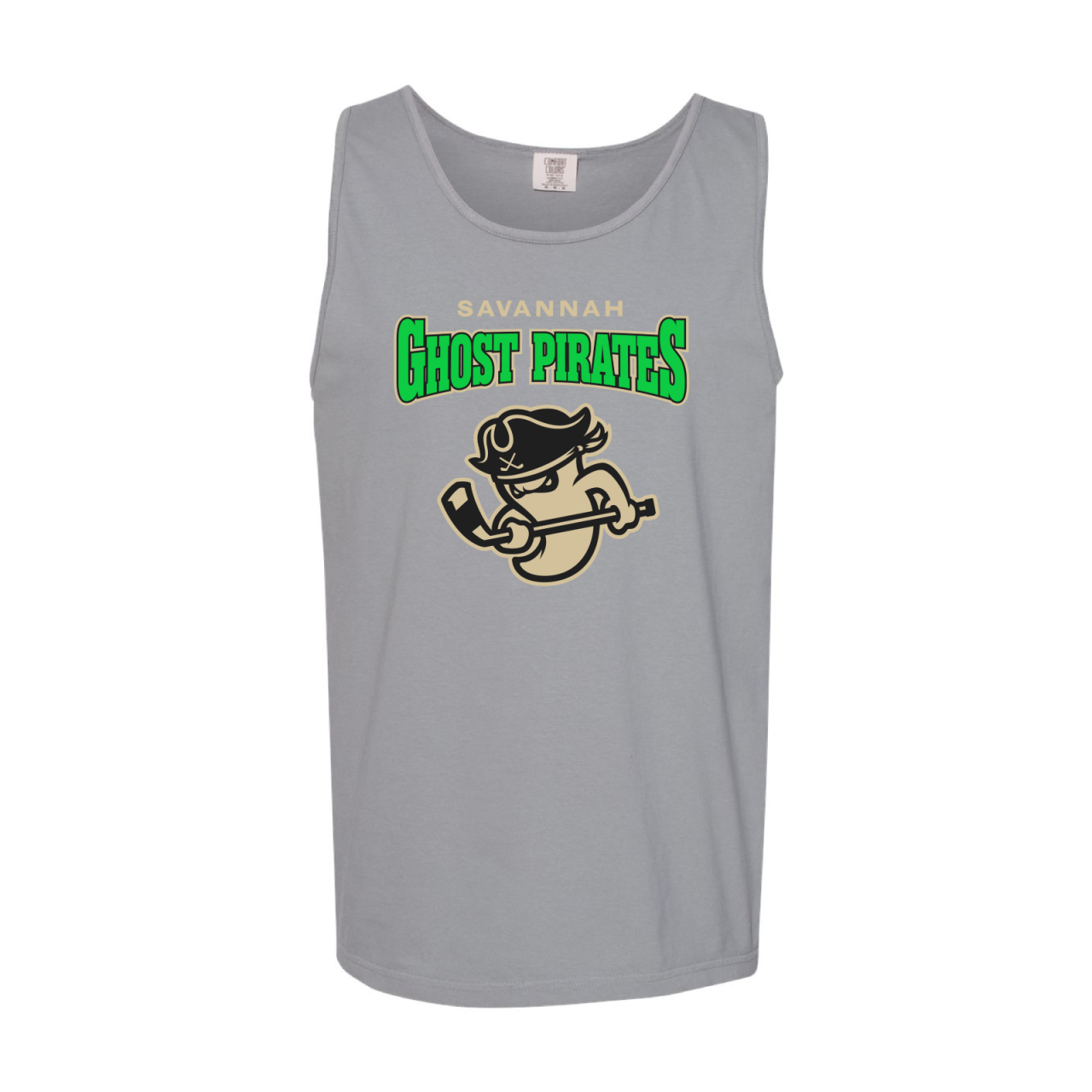 Ghost Pirates Granite Comfort Colors Heavyweight Tank Top
