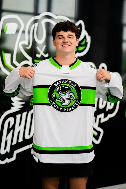 Savannah Ghost Pirates Official White Replica Jersey