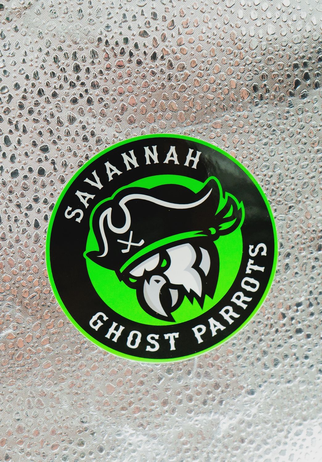 Savannah Ghost Pirates Ghost Parrots Sticker