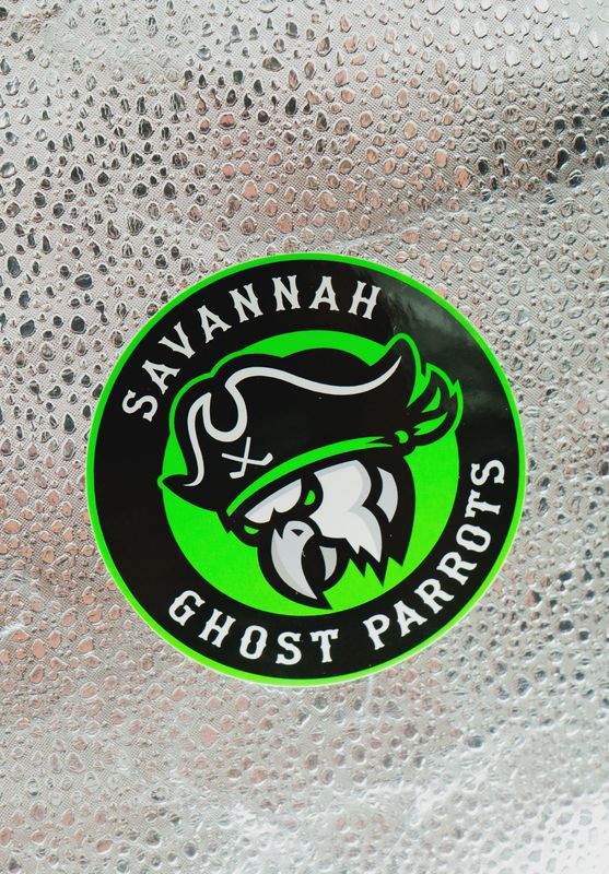 Savannah Ghost Pirates Ghost Parrots Sticker