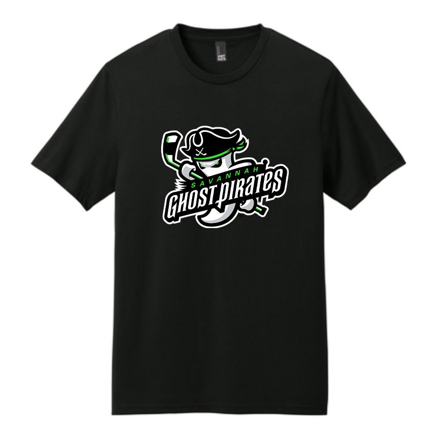 Savannah Ghost Pirates Fantom Club Black Tee