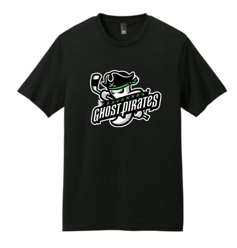 Savannah Ghost Pirates Fantom Club Black Tee