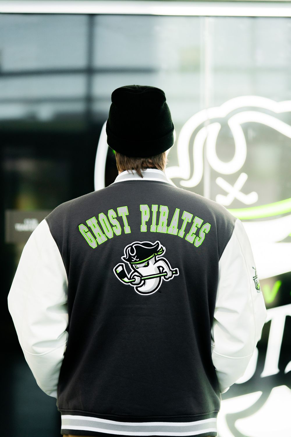 Ghost Pirates Fantom Club Grand Tour Letterman Jacket