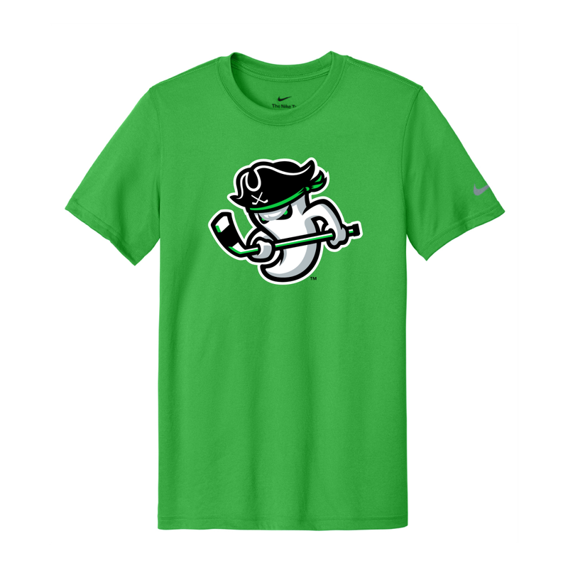 Ghost Pirates Green Nike Swoosh Sleeve rLegend Tee