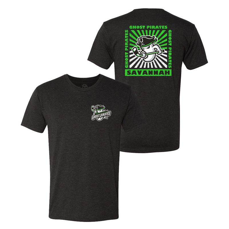 Savannah Ghost Pirates Sunspot Back Print Tee