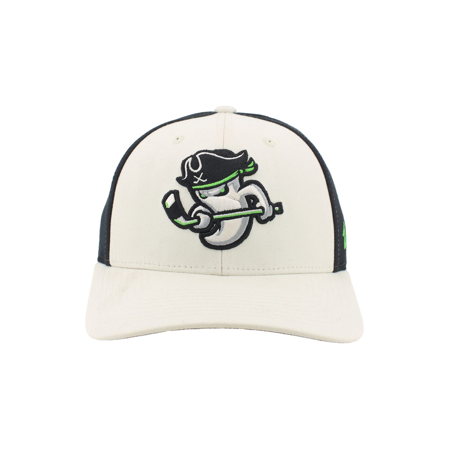 Savannah Ghost Pirates ZH Official 3D Ivory/Black Hat