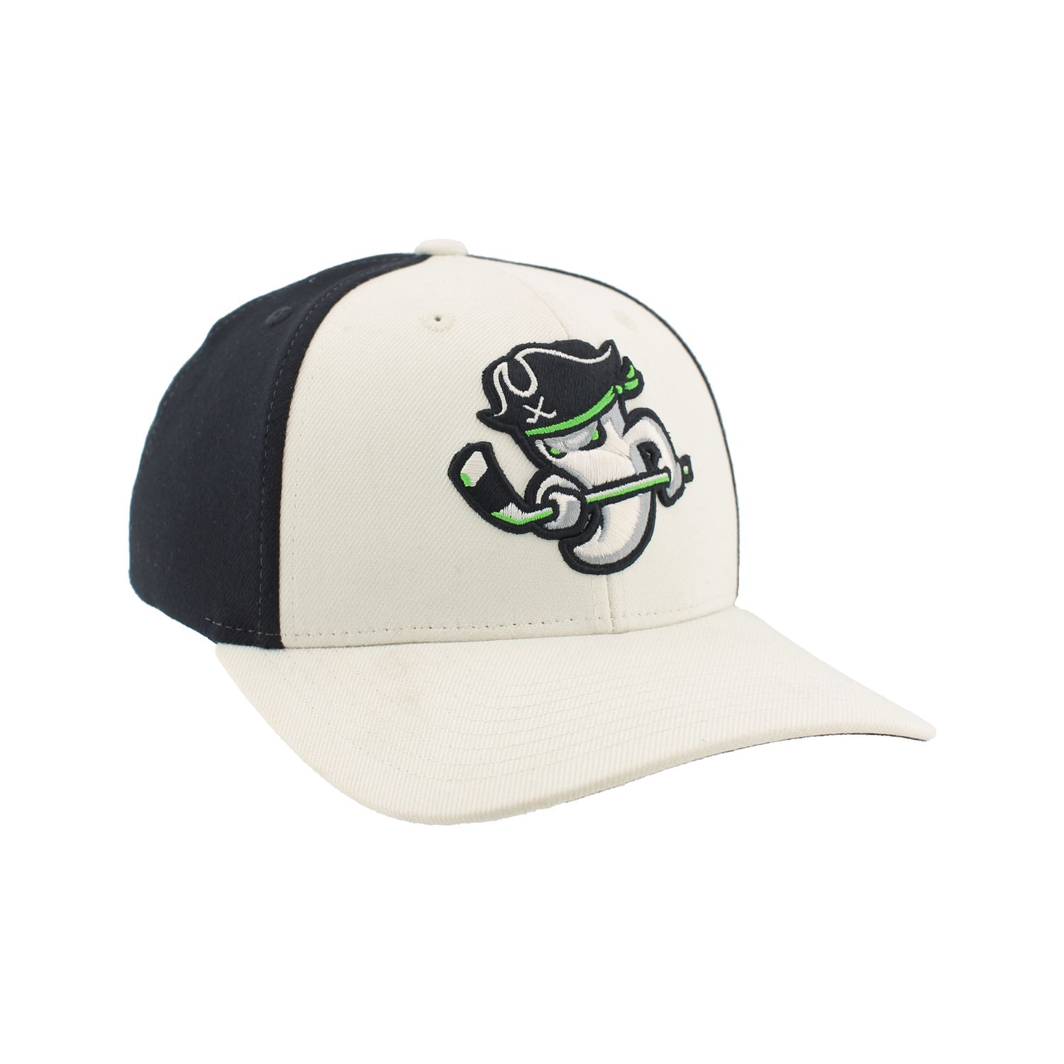 Savannah Ghost Pirates ZH Official 3D Ivory/Black Hat