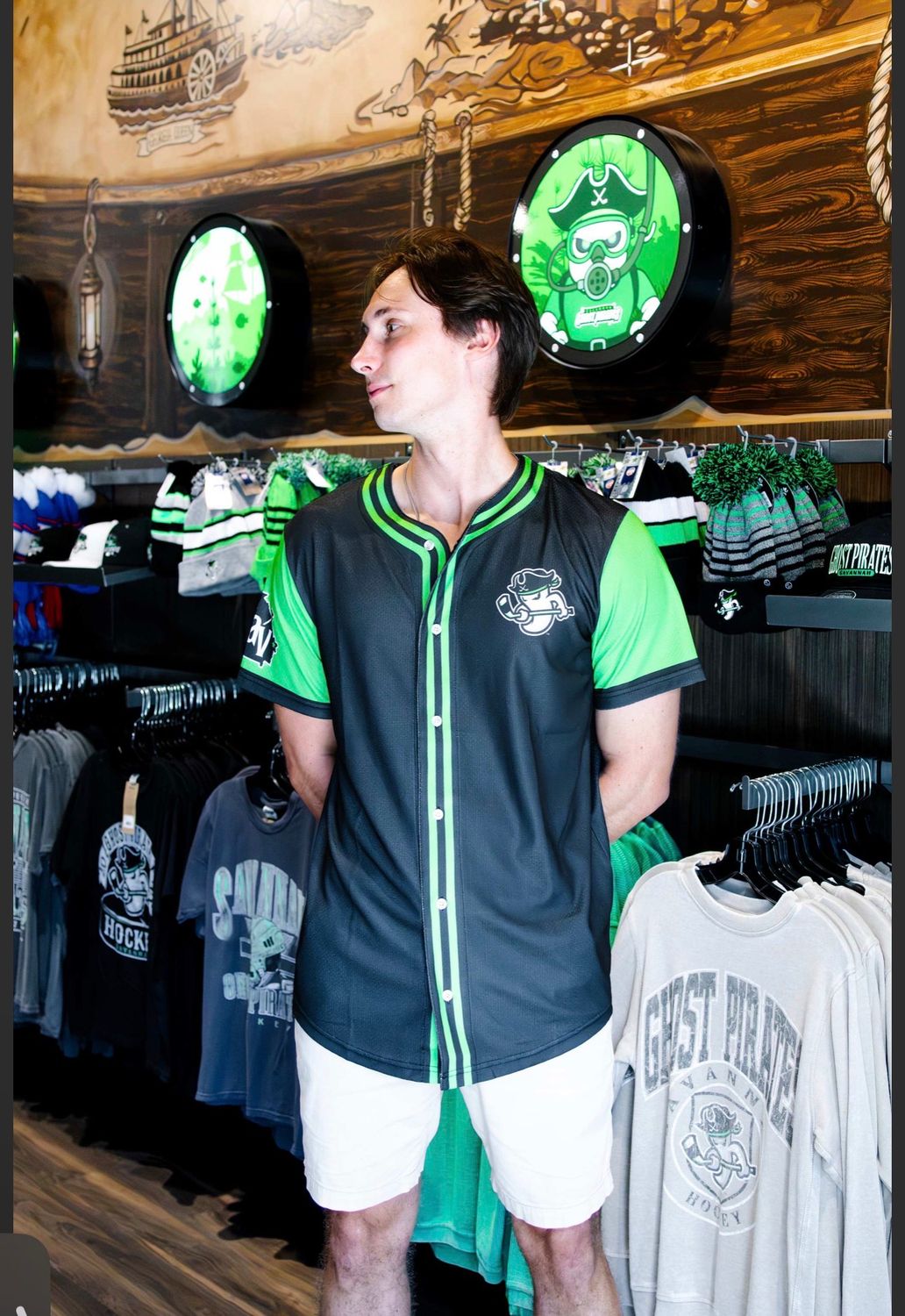 Ghost Pirates "10th Inning" Baseball Jersey
