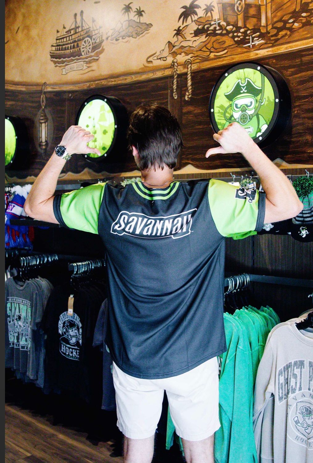 Ghost Pirates "10th Inning" Baseball Jersey
