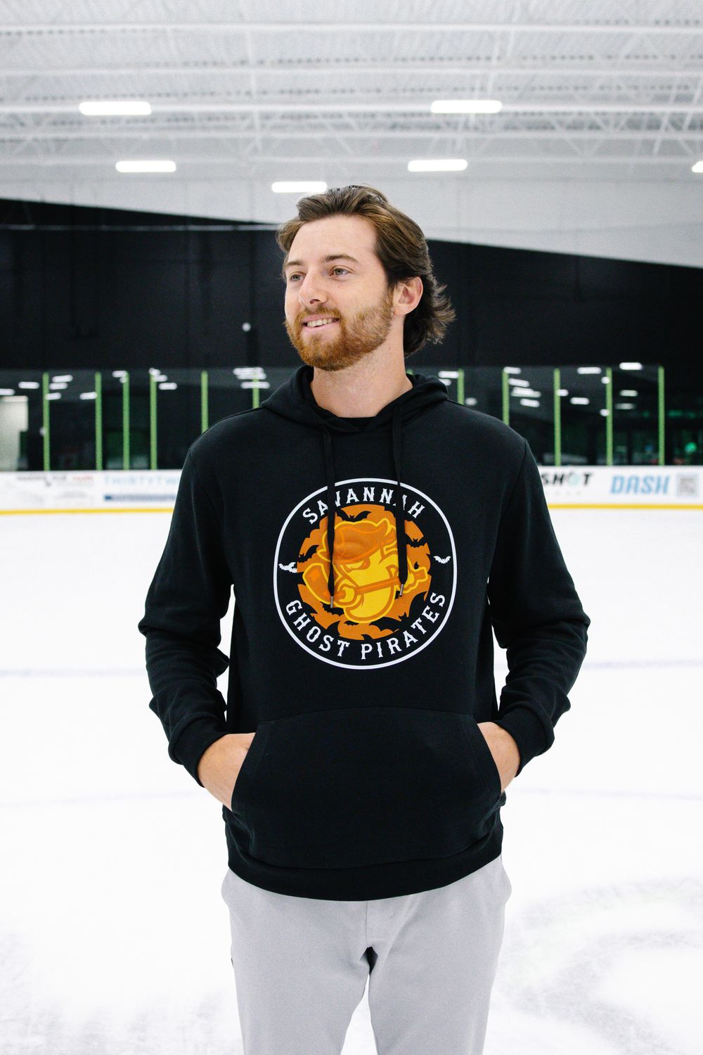 Ghost Pirates Fleece Black Bats Hoodie