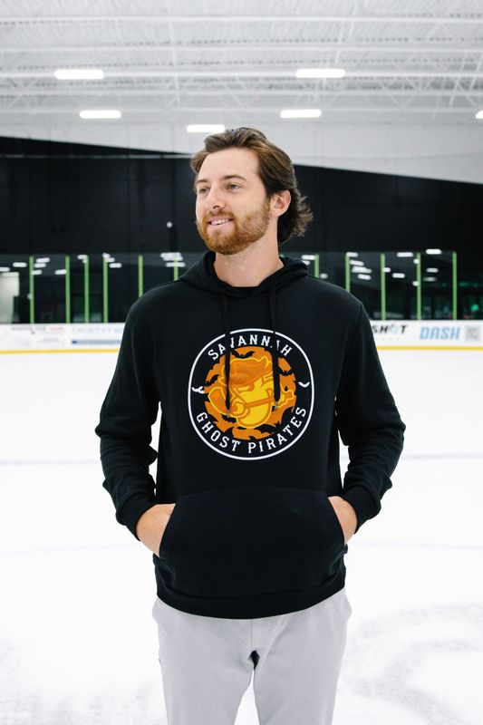 Ghost Pirates Fleece Black Bats Hoodie