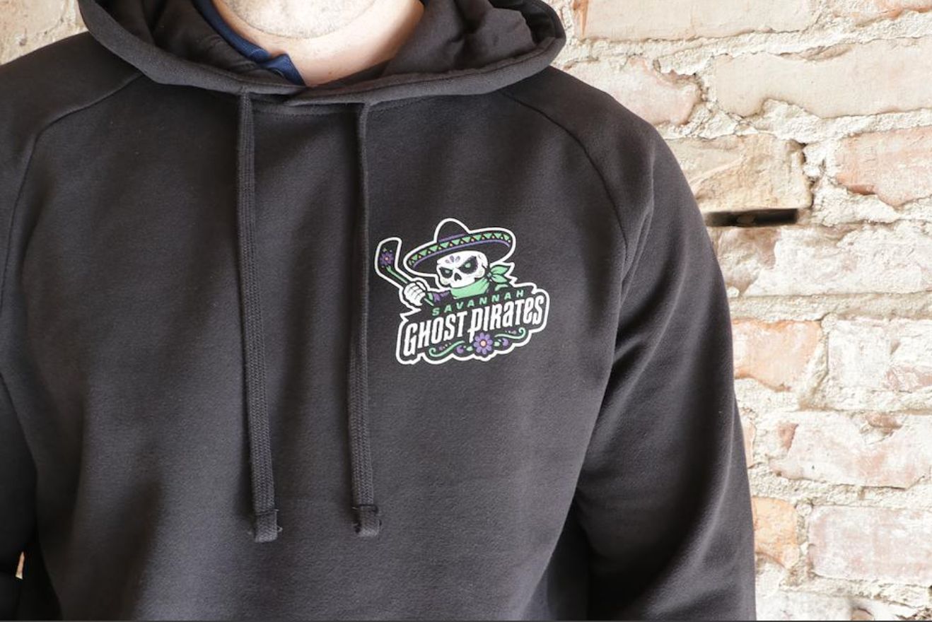 Ghost Pirates Cloud Fleece Dia de los Muertos Hoodie