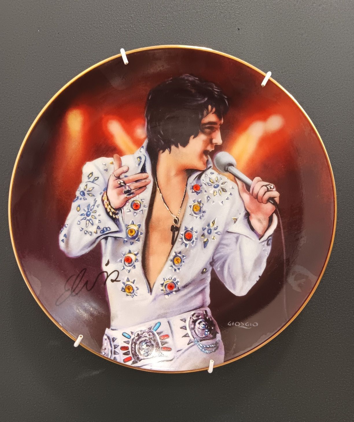 Elvis plate : The Inspiration