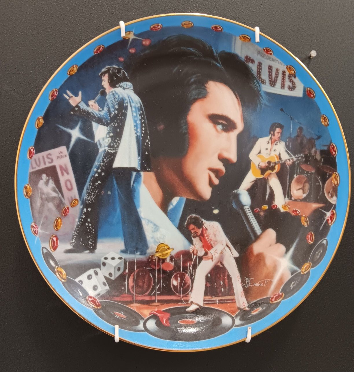 Elvis Plate: Fallin' in love with the King