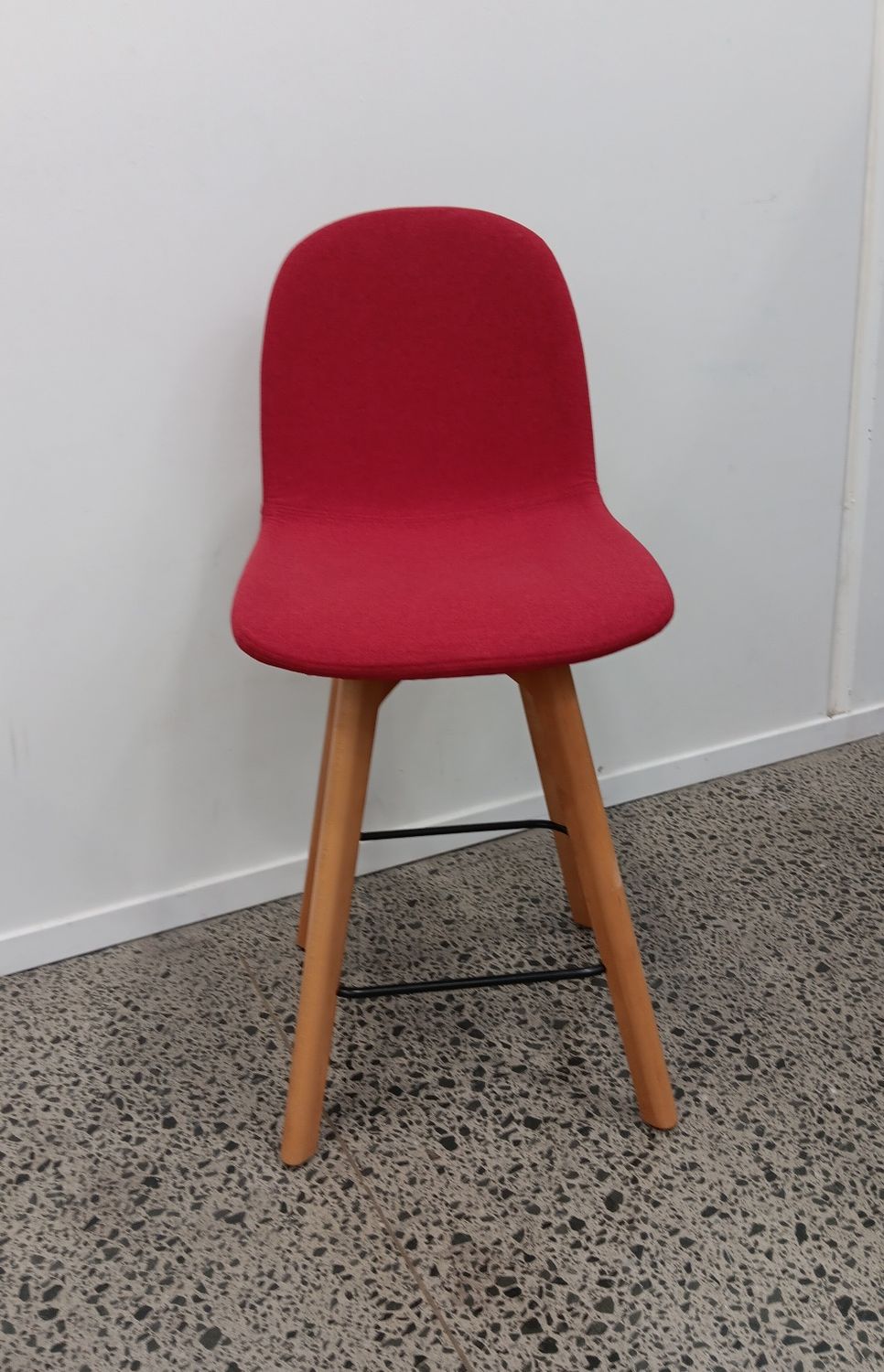 Red Bar stool - Matisse