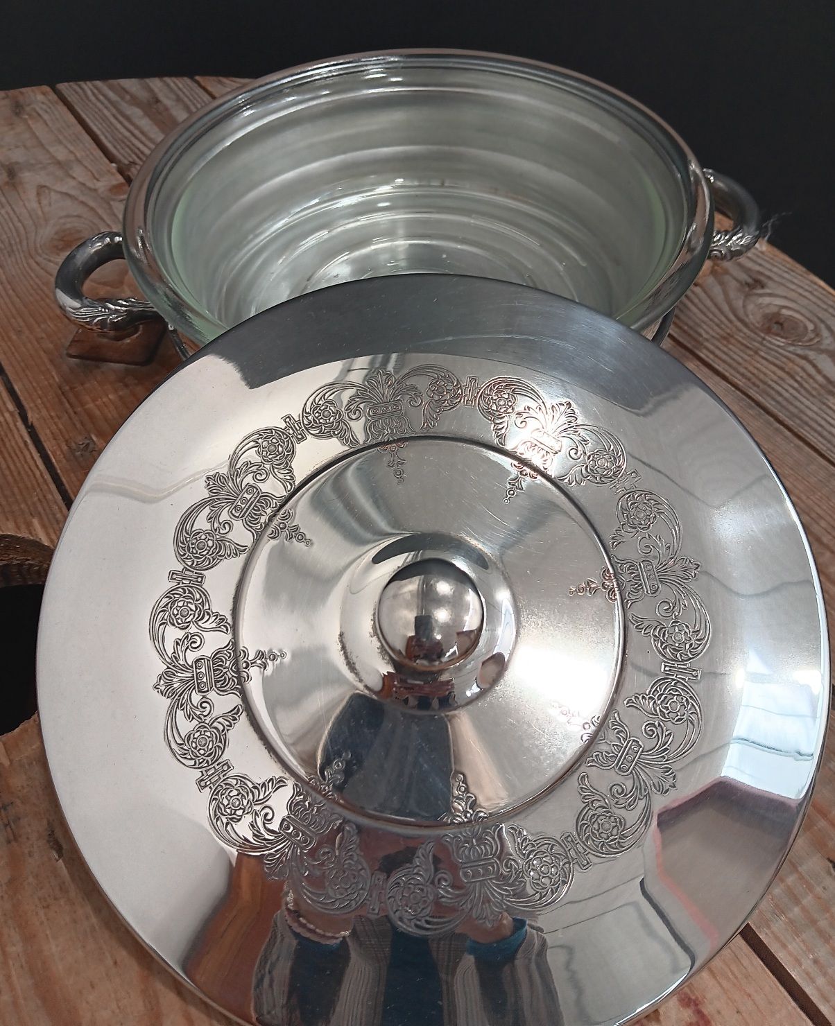 Silver Plate Serving Dish