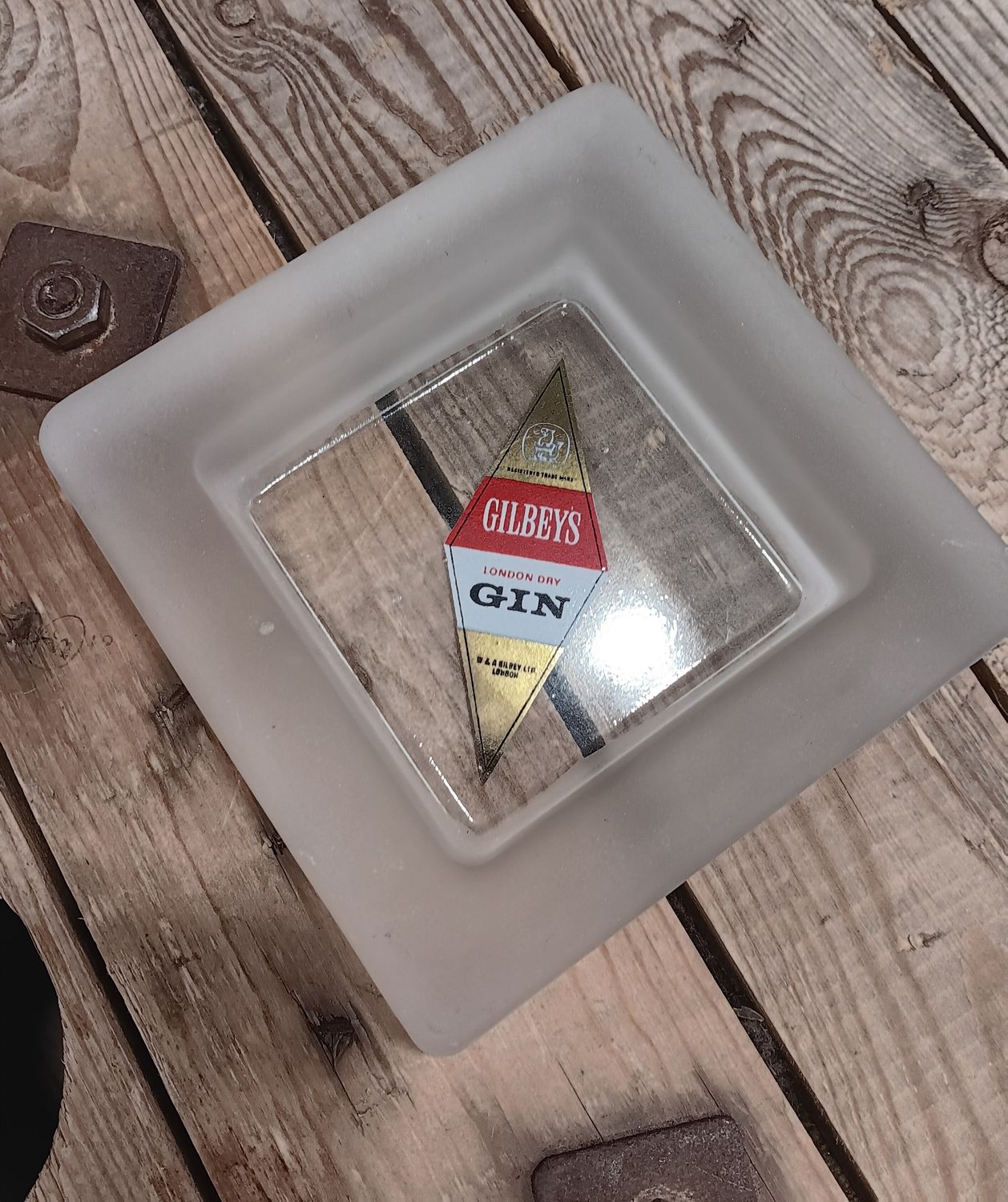 Gilbeys Gin Ashtray