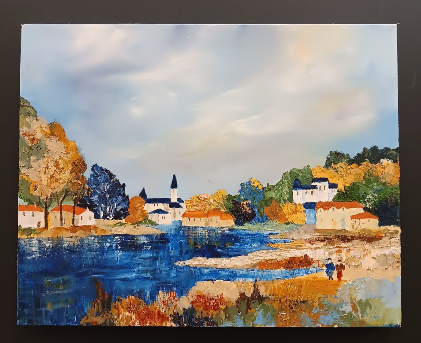 Painting by M Moses