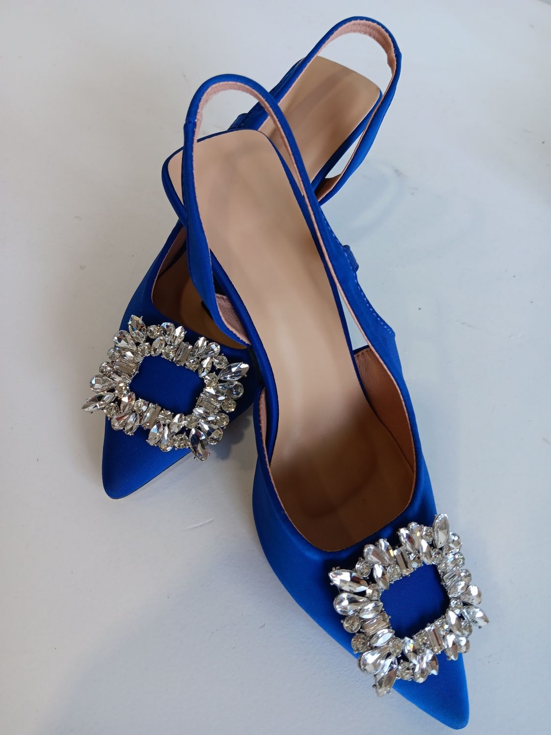 Blue Shoes sparkling Size 38