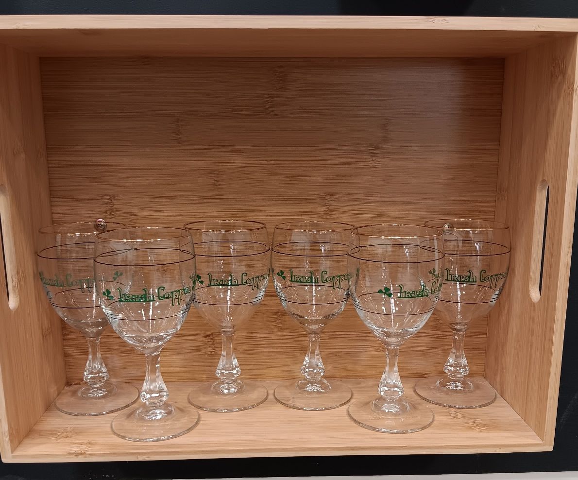 Irish Coffee glasses set of 6