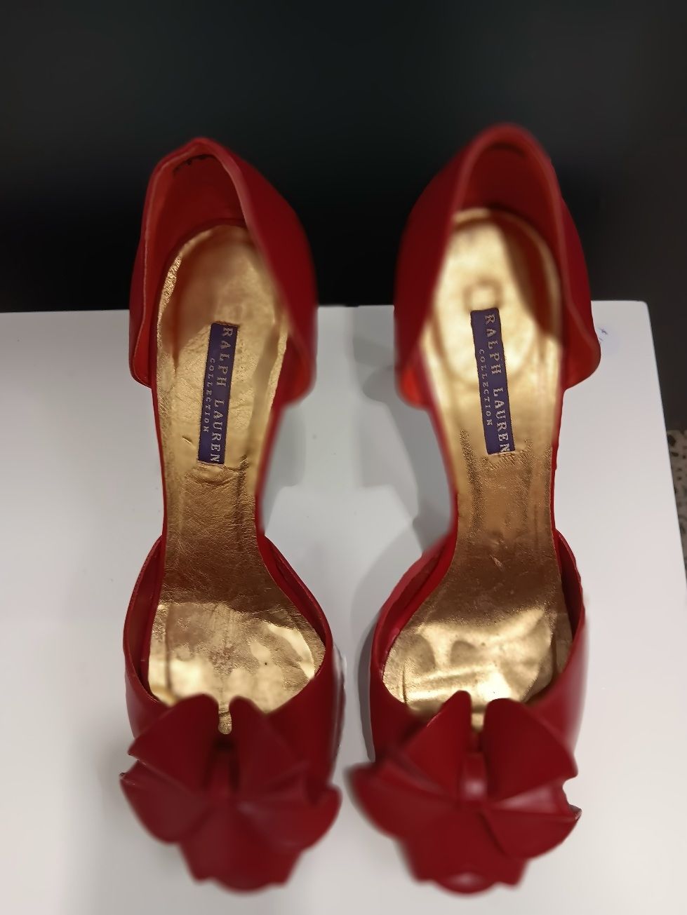 Shoes: Ralph Lauren Size 10 Red