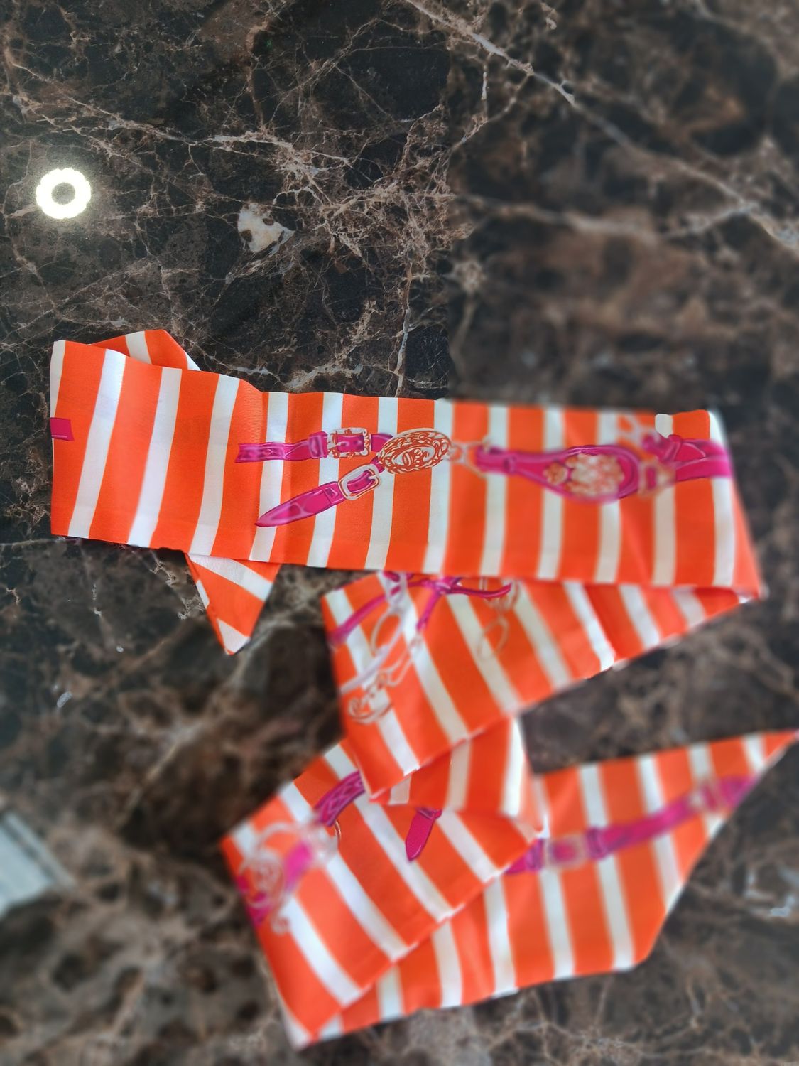 Scarf In the style of Hermes