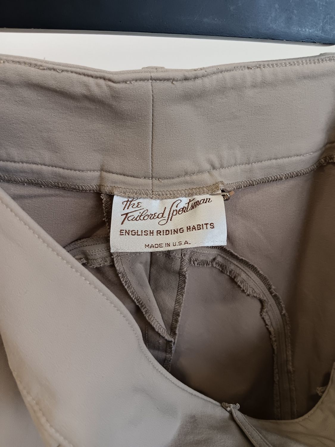 Riding Breeches Size 34 Side Zip