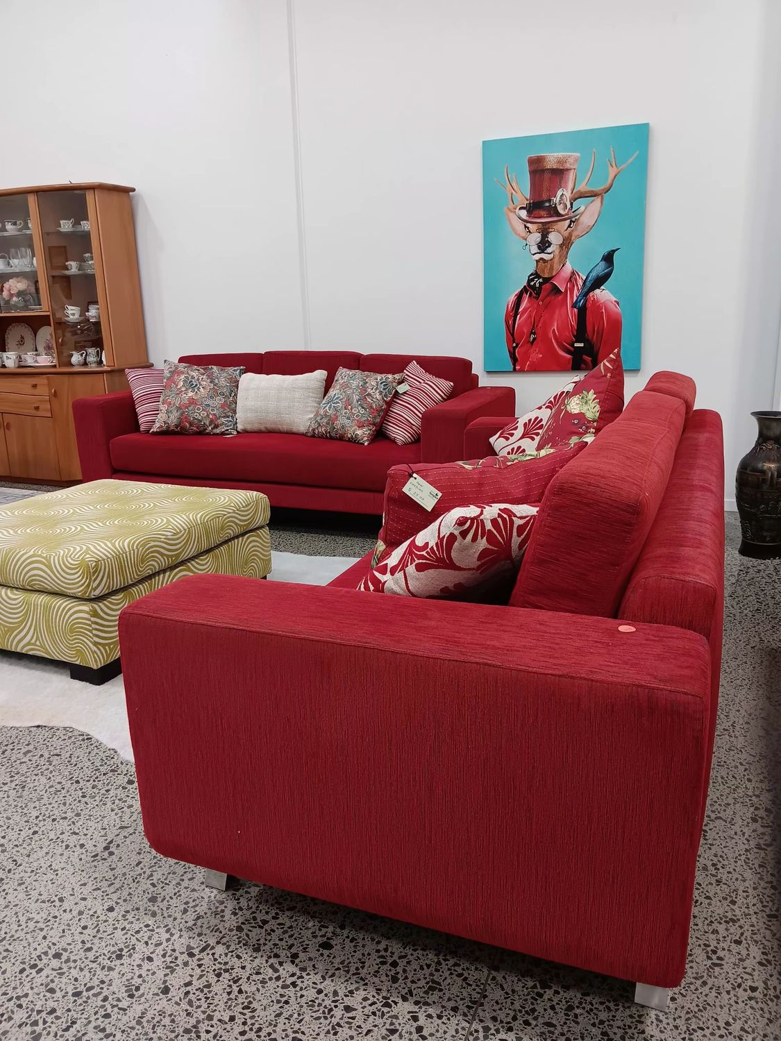 Red Sofas