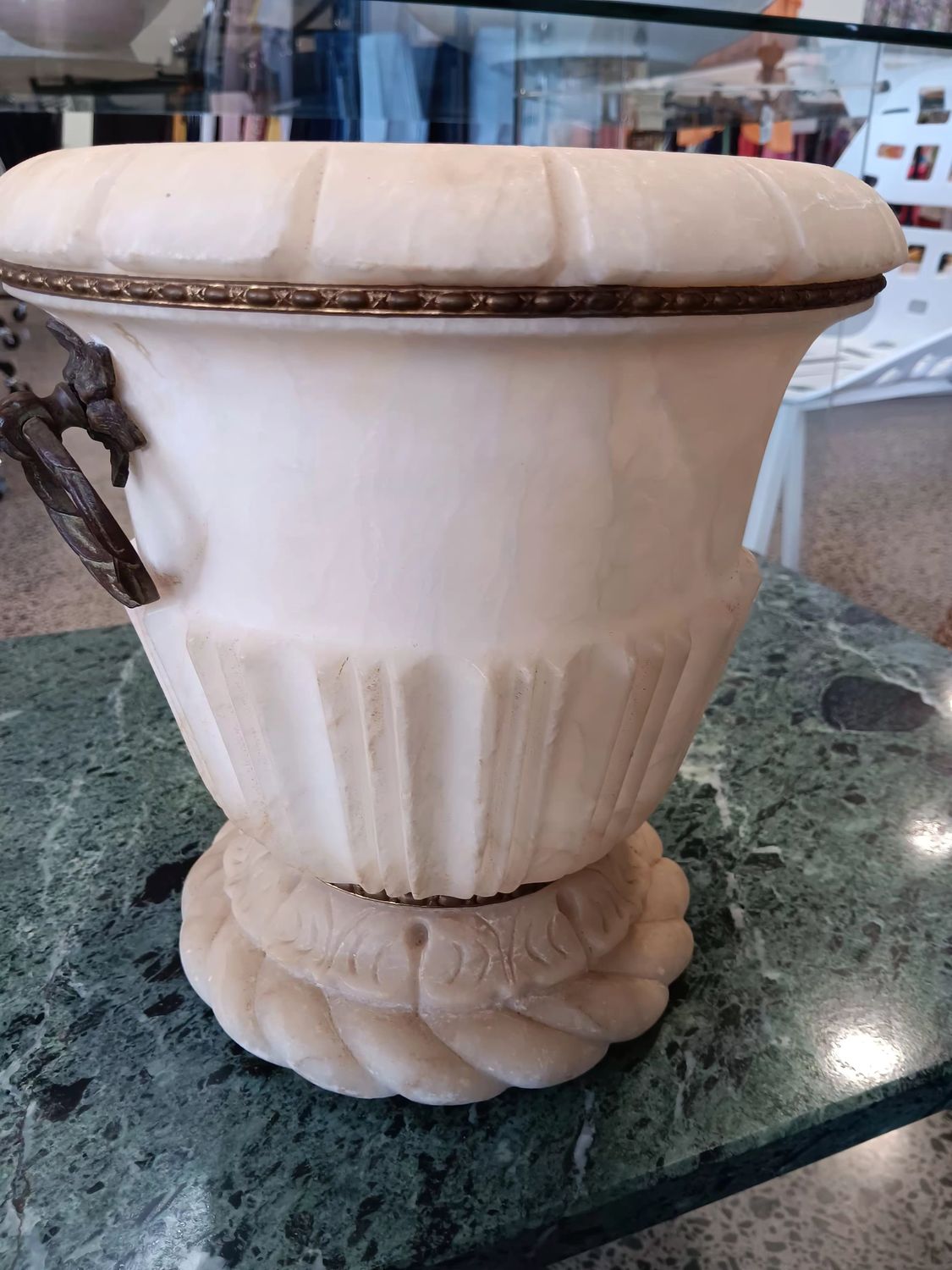 Champagne bucket European Marble