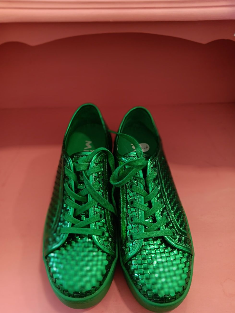 Minx Green Shoes size 38 New