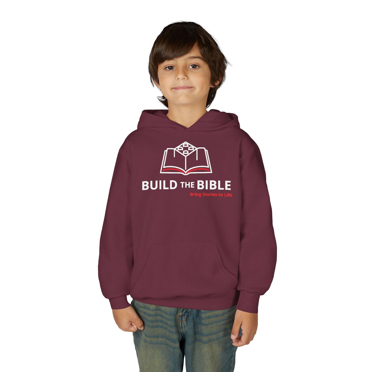Youth Heavy Blend Hooded Sweatshirt