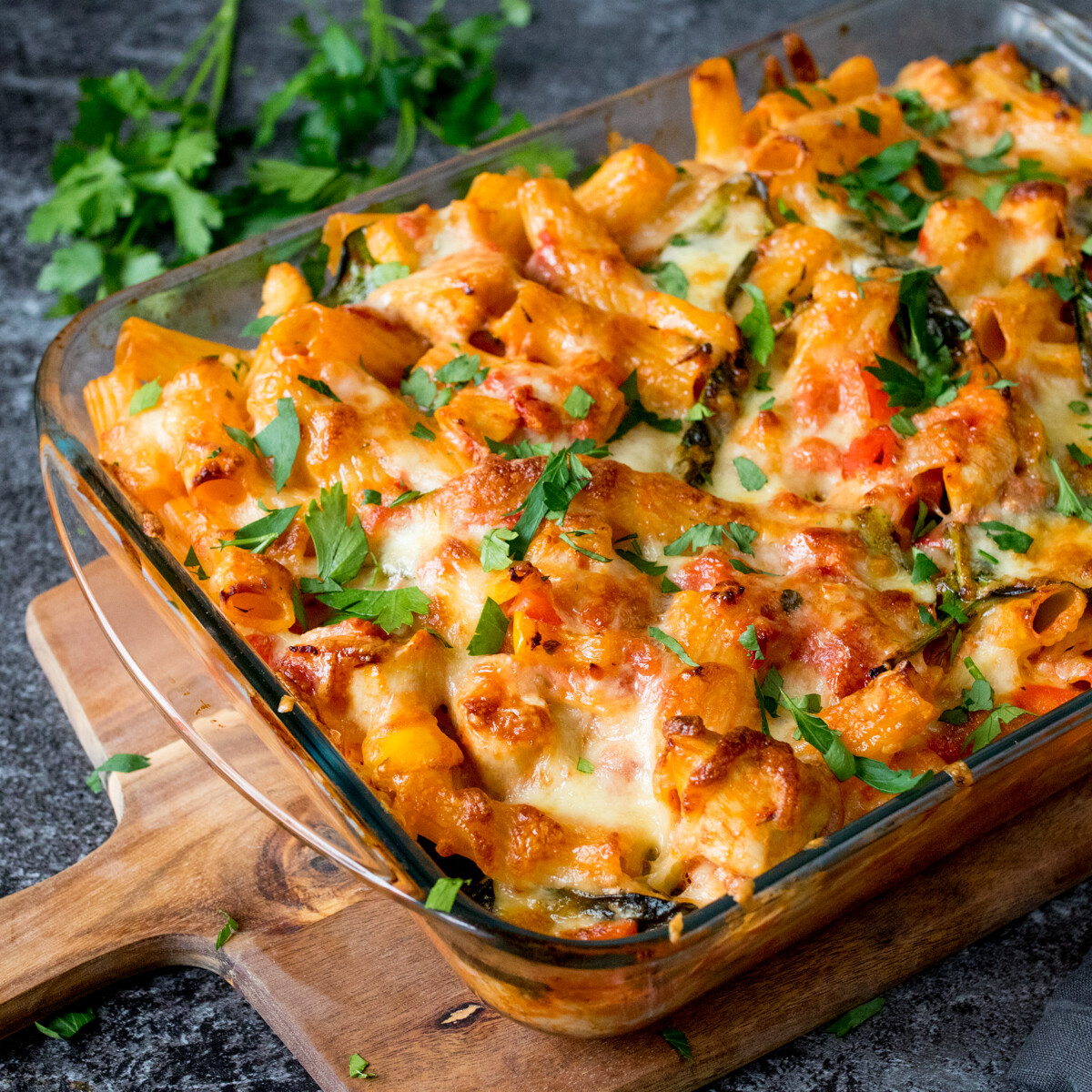 Chicken Bacon Pasta Bake (GF)