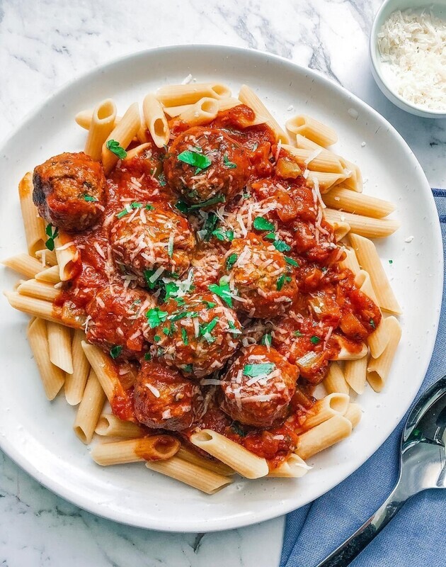 Meatballs &amp; Penne