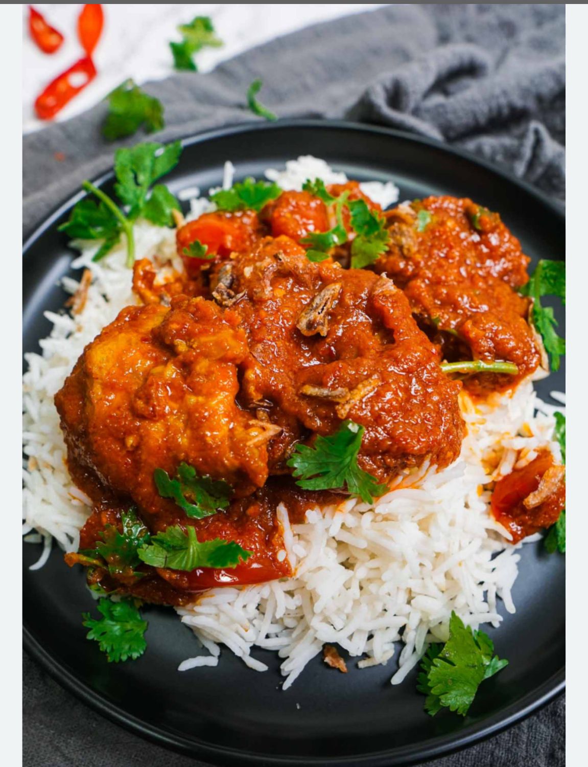 Malaysian Red Chicken Curry