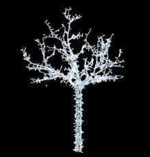 Árvore Natal Led  3D Pequena