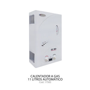 Calentador de gas 11 litros automático