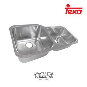 Lavatrastos para submontar BE 2C 880 (TU 34.18-R) Teka