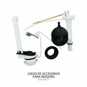 Juego de accesorios para inodoro 4 tornillos
