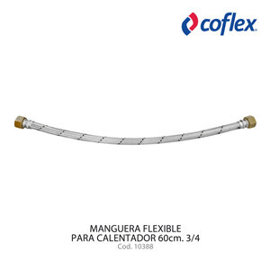 Manguera Flexible 60cm 3/4 para calentador Coflex