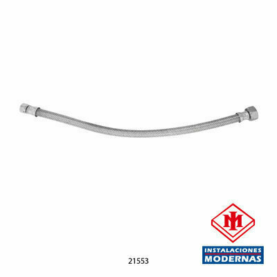 Manguera Polimero Flexible 40cm 3/8 x 12 para Lavamanos