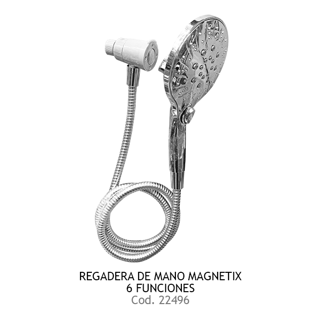 Regadera de mano Magnetix 6 funciones Moen