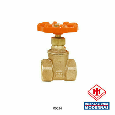 válvula Compuerta 3/4&quot;