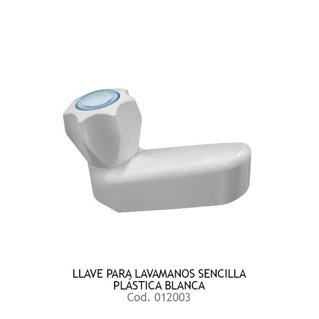 Llave para lavamanos sencilla