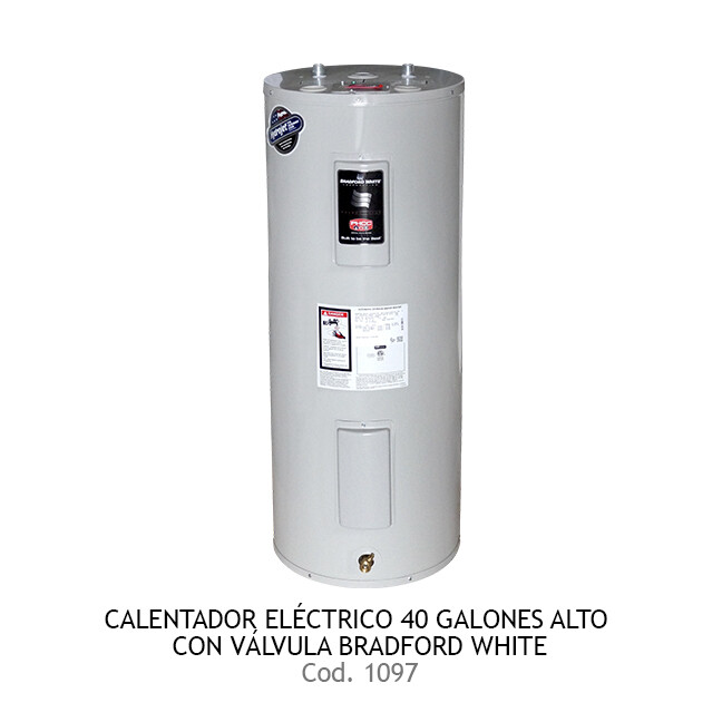 Calentador Eléctrico de 40 Galones