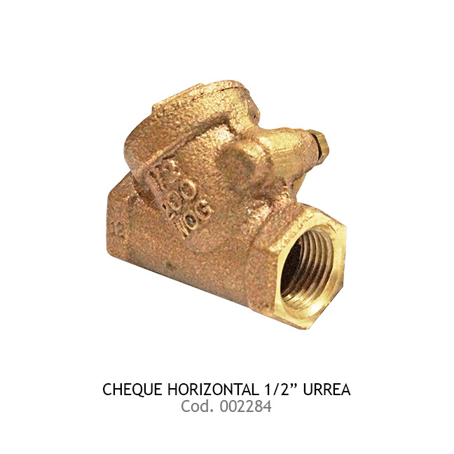 Cheque horizontal 1/2&quot;