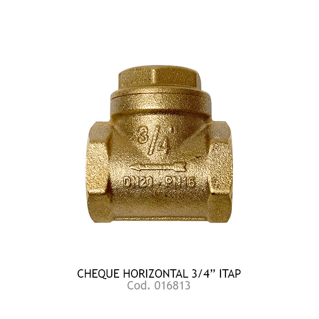 Cheque Horizontal 3/4&quot;